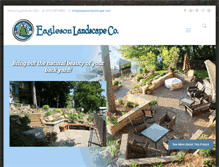 Tablet Screenshot of eaglesonlandscape.com